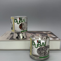 Vente en gros de souvenirs touristiques en métal de Dubaï, cadeaux, mini-artisanat métallique élégant, souvenirs touristiques, porte-bougie chauffe-plat personnalisé