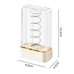 Brosse à savon multifonction à ressort avec couvercle anti-poussière, rechargeable, pour la vaisselle, les chaussures et le nettoyage <span class=keywords><strong>de</strong></span> la salle <span class=keywords><strong>de</strong></span> bain - Product Image 2