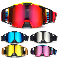 Lentilles anti-buée durables et détachables pour lunettes MX, lentilles de remplacement résistantes aux chocs UV400 pour lunettes de moto et de motocross