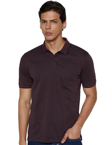 เสื้อยืดแขนสั้นผู้ชายผ้าฝ้ายแท้ 100% ทอเรียบ ย้อมสีพื้น สไตล์ลำลอง - Product Image 1