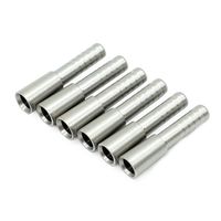Inserts en acier inoxydable 4,2 mm / 5,2 mm 50gn/150gn pour flèches en carbone – Accessoire de tir à l'arc