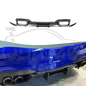 Joryee, difusor de parachoques trasero de fibra de carbono, Kit de carrocería de escape, pieza de alerón de coche para <span class=keywords><strong>BMW</strong></span> F06 F12 F13 <span class=keywords><strong>Coupe</strong></span> 2013-2019, accesorio de afinación - Product Image 1