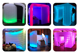 Bán Hot Inflatable gian hàng ảnh lều ngoài trời 360 gian hàng ảnh tự động Inflatable 360 gian hàng ảnh bao vây Backdrop - Product Image 5