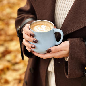 <span class=keywords><strong>Mug</strong></span> en métal à double paroi de 300 ml sans BPA avec logo personnalisé, en acier inoxydable 304, tasses à café isolées avec couvercle et poignée - Product Image 6