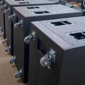 Altavoces profesionales WX18 para conciertos y giras, sonido de alta fidelidad para exteriores, subwoofer individual de 18 pulgadas con ruedas - Product Image 1