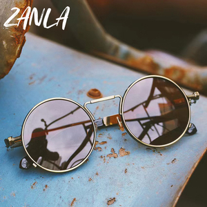 <span class=keywords><strong>2023</strong></span> rétro <span class=keywords><strong>lunettes</strong></span> de soleil rondes hommes femmes marque de mode concepteur Punk printemps jambes coupe-vent métal cadre Vintage hip-hop <span class=keywords><strong>lunettes</strong></span> de soleil - Product Image 4