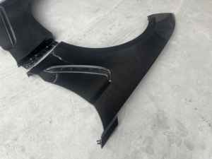 Ailes latérales en fibre de carbone MRD pour Ford Mustang style AC GT350 2015-2023, véritable fibre de carbone, style standard. - Product Image 6