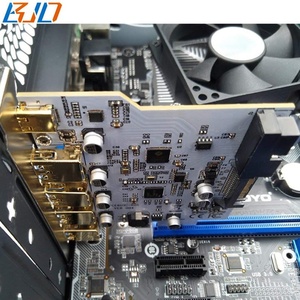 5gbps 4 USB 3.0 + Type-C kết nối + 19pin ổ cắm để PCI-E 1x PCIe X1 mở rộng riser thẻ với SATA 15pin cổng điện - Product Image 6