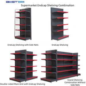 Estantes <span class=keywords><strong>de</strong></span> Góndola Blancos Personalizables en Varios Tamaños <span class=keywords><strong>para</strong></span> Exhibición en Minimercados y Tiendas Pequeñas - Product Image 2