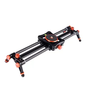 Fotopro Travel โทรศัพท์ Video Slider Track Slider Rail Stabilizer สำหรับสมาร์ทโฟน DSLR