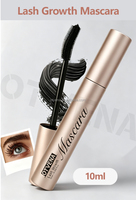 OTVENA Mascara pour cils volumineux, effet longue durée 24h, imperméable, stimulant la croissance des cils, 10 ml