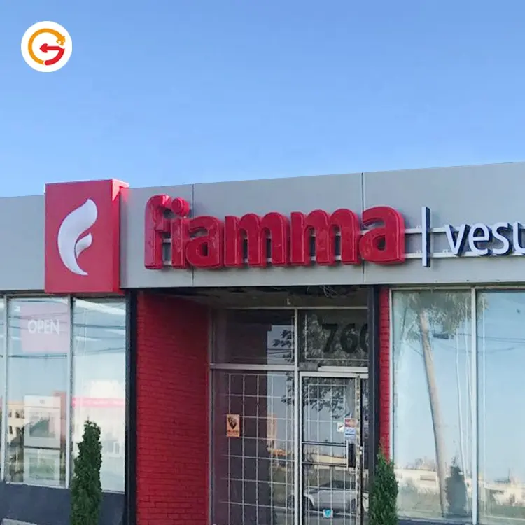 JAGUARSIGN de tienda al aire libre iluminado de vacío de plástico de firmar el logotipo de la empresa Luz fabricante