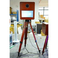 Professioneller Mini-Flush Flawless M09 LED Kleiner Rahmen 3 Vogue-Requisiten 21,5 Zoll Magic Mirror Fotobox