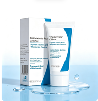 Crème hydratante pour le visage OEM Super White anti-âge, acide tranexamique, niacinamide, vitamine E, éclaircissante pour la peau, resserre les pores, crème végane