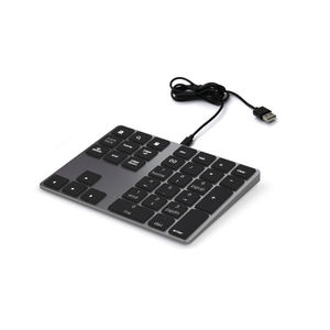 Magic Keyboard Numeric Keypad 34 Key wired Number Keyboard for Laptop macbook Pro 2017 Tablet <b>Pc</b> - Product Image 2