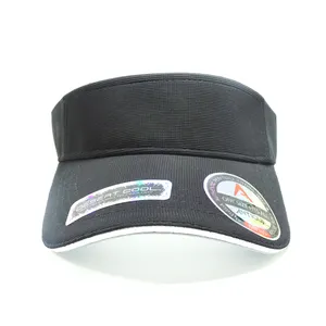 Custom เหงื่อ-ดูดซับ Sunvisor ป้องกันเทนนิส Neon Sport Visor หมวกหมวก