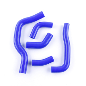 Manguera de Radiador de Silicona Compatible con <span class=keywords><strong>HONDA</strong></span> CRF450R <span class=keywords><strong>CRF</strong></span> <span class=keywords><strong>450</strong></span> R <span class=keywords><strong>2005</strong></span> 2006 2007 2008 - Product Image 3