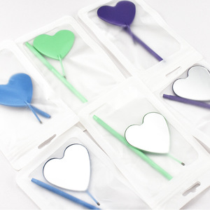 New heart-shaped <b>mirror</b>, large <b>square</b> <b>mirror</b>, eyelash extension <b>mirror</b>, large eyelash inspection <b>mirror</b>, eyelash extension - Product Image 1