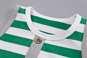 Uniformes Escolares Sin Marca, Ropa Deportiva para Niños, Camiseta a Rayas, Vestido Maxi, Pantalones con Bolsillos Laterales - Product Image 5