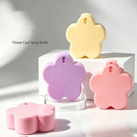Nouveau flacon de parfum de poche en forme de fleur délicate de 20 ml et 50 ml, vaporisateur rechargeable, mini atomiseur de parfum portable, flacon de parfum de voyage