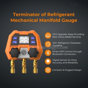 Bluetooth אינטליגנטי דיגיטלי סעפת מד אוויר מיזוג משולב קירור מד לחץ ואקום טמפ מבחן meter - Product Image 6