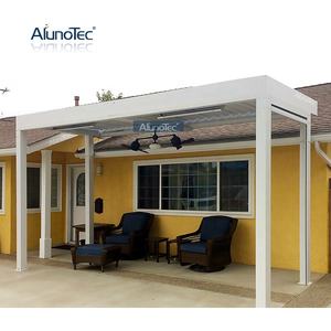 Pérgolas bioclimáticas motorizadas modernas e impermeables, persiana de techo, Gazebo, cubierta de pérgola de aluminio - Product Image 4