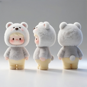 Alta Qualidade Personalizado <span class=keywords><strong>Teddy</strong></span> <span class=keywords><strong>Bear</strong></span> Vinyl Toy Super Soft Plush Animal para Homens e Mulheres Mesh Forro Mascot Coleção Toy - Product Image 3