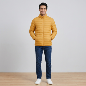 Chaqueta acolchada estampada para hombre, chaqueta acolchada de invierno holgada de gran tamaño, moda unisex, venta al por mayor - Product Image 1