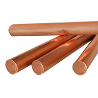 Baguettes de radiesthésie en cuivre pur pour revendeurs, baguette ronde en cuivre, baguette en cuivre