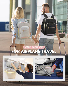 Ryanair Bolsas de cabina <span class=keywords><strong>40x20x25</strong></span> Debajo del asiento 20L Mochila DE EQUIPAJE DE VIAJE Carry-Onsfor Ryan Air Airplanes Mochila Fit 14 pulgadas Laptop - Product Image 6