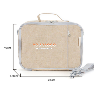 Small Lunch Bag for Adults Kids Compact <b>Insulated</b> Lunch <b>Box</b> Durable Food-Grade Lining Portable Cooler for Work School Travel - Product Image 2