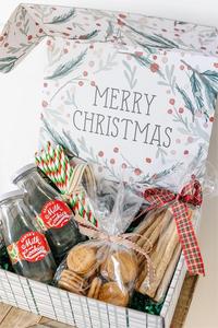 Caja de regalo de Navidad de lujo personalizada Impresión de cartón para compañero de negocios Elf <span class=keywords><strong>Bar</strong></span> Caja de dos piezas - Product Image 5