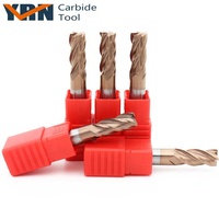 Fraise en bout de mèches de routeur CNC d'outil de coupe à alimentation élevée pour le carbure de fraises en bout de fraiseuse