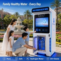 Máquina Expendedora de Agua para Estaciones de Servicio, Descansaderos de Autopistas, con Monedas, Tarjeta, QR, RO, Pantalla LED Inteligente, UV, OEM, 24 Horas