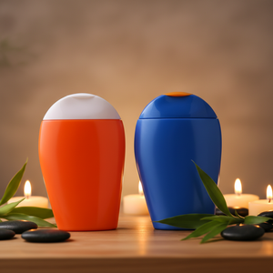 Flacons cosmétiques en plastique <span class=keywords><strong>EasyPack</strong></span> pour écran solaire, contenants pour soins du visage, emballage vide de 50 ml, logo personnalisé - Product Image 1