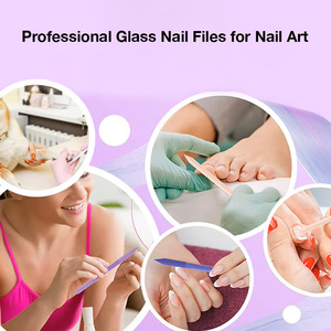 Lima de Uñas de Vidrio Personalizada OEM ODM, Lima de Uñas de Doble Cara con Impresión Personalizada para Salón - Product Image 6