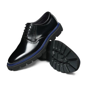 Zapatos de Vestir Deportivos para Hombre, Modernos, con Parte Superior de Cuero Brillante, Impermeables, Ligeros, Antideslizantes, para Todas las Temporadas, Oficina y Carrera - Product Image 2