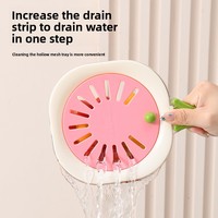 Panier de rangement pliable pour cuisine domestique, passoire multifonctionnelle, nouveau modèle pour laver les fruits et légumes