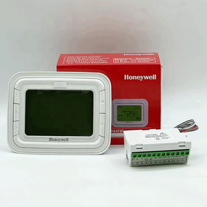 Thermostat filaire non programmable d'origine, neuf, T6861H2WB, 220V, horizontal, numérique, pour climatisation, panneau filaire, en vente - Product Image 5