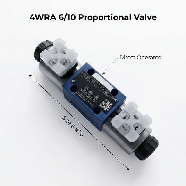 Replacement for Rexroth 4WRA 6/10 Series Four-Way High Pressure Proportional Directional Valve 4WRA6E/4WRA10M Standard Valve