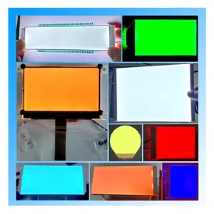 LCD Back light Panel Factory Custom Size Shape RGB Color Red Amber Orange Green Blue White LED Backlight For LCD Display Module