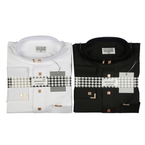 工場価格 長袖カフス付きアラブドレス カフタン ジュバ ジャラビーヤ エスニック レラキ カンドゥーラ ムスリム湾岸諸国服 トーブ メンズサイズ - Product Image 1