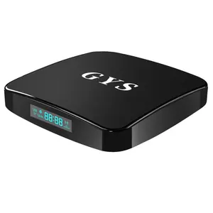 GYS Quad-core 64 bits ARM de alto desempenho X92 Amlogic S912 firmware Android TV caixa