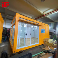 40ft 20ft Beach Outdoor Shipping Container House Shop bar Restaurant Sports Club Coffee bar Kiosk Design à vendre