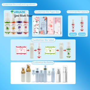 Kit di Erbe Cinesi per la Cura Intima Femminile, Detergente Intimo a Marchio Privato, <span class=keywords><strong>Gel</strong></span> Lozione per l'Equilibrio del pH - Product Image 3