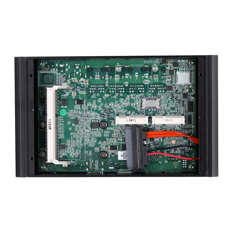 Q710g4 Mini PC 4X i211at Gigabit LAN J3455 Quad core không quạt tường lửa hỗ trợ PoE DDR3 Linux điều hành New Anh/EU máy tính mini
