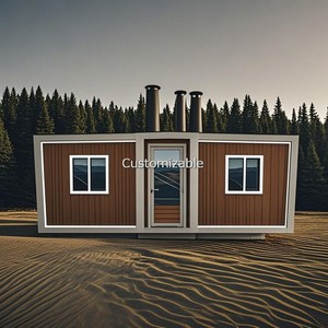 मॉड्यूलर आधुनिक कंटेनर घर फोल्डेबल बालकनी वर्षा जल संचयन सभी मौसम संचालन प्रणाली - Product Image 1