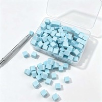 Lot de 50/100 éponges carrées pour nail art, pinceaux dégradés pour ongles, éponges à gel pour la conception de vernis, stylo applicateur, fournitures de manucure