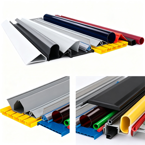 Custom Extruded <strong>Plastic</strong> Framing Industrial Refrigerator <strong>Window</strong> Door Frame Door Protection OEM ODM Extrusion Railings Cutting - Product Image 6