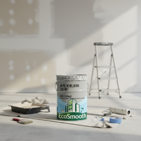Peinture murale intérieure à base d'eau, apprêt et couche de finition, résistante aux alcalis et à l'humidité, 50 g/L COV, fût de 20 kg